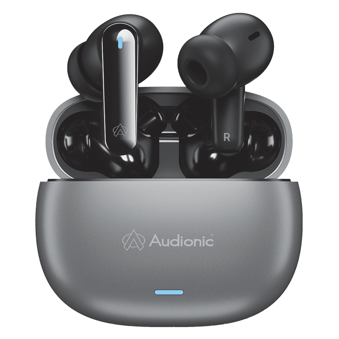 Audionic Airbud 425 TWS Earbuds: Deep Bass, ENC, 40H Playtime, Low Latency