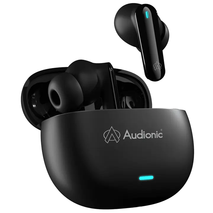 Audionic Airbud 425 TWS Earbuds: Deep Bass, ENC, 40H Playtime, Low Latency