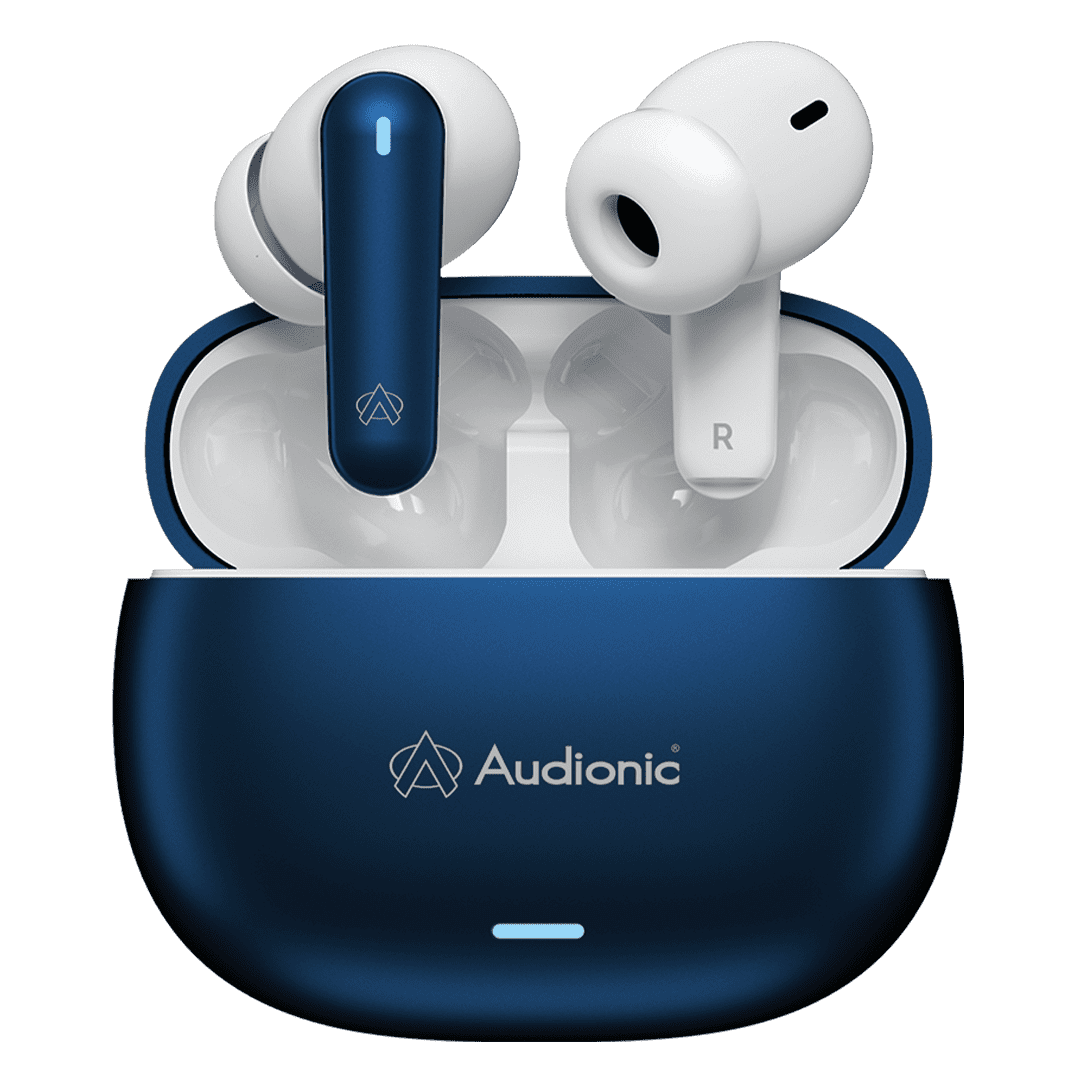 Audionic Airbud 425 TWS Earbuds: Deep Bass, ENC, 40H Playtime, Low Latency